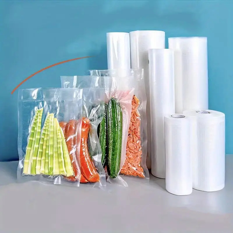 Food Storage Vacuum - ถุงสูญญากาศสำหรับเครื่องซีลสูญญากาศ 1 ชิ้น สำหรับเก็บอาหารให้สดใหม่ ช่วยถนอมอาหาร สำหรับเครื่องแพ็คสูญญากาศ