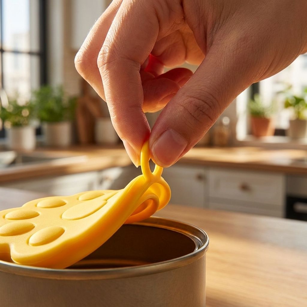 Food Storage Silicone - ฝาปิดกระป๋องอาหารสัตว์เลี้ยงแบบซิลิโคน ใช้ซ้ำได้ ปิดผนึกกระป๋องอาหารสัตว์เลี้ยง ฝาปิดเก็บอาหารสดแบบสากล สำหรับแมวและสุนัข ใช้สำหรับเก็บอาหารประจำวัน