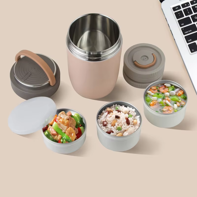 Food Storage Vacuum - กล่องข้าวสแตนเลสเก็บความร้อน กล่องอาหารสุญญากาศ สำหรับใส่ซุป กล่องเก็บอาหาร