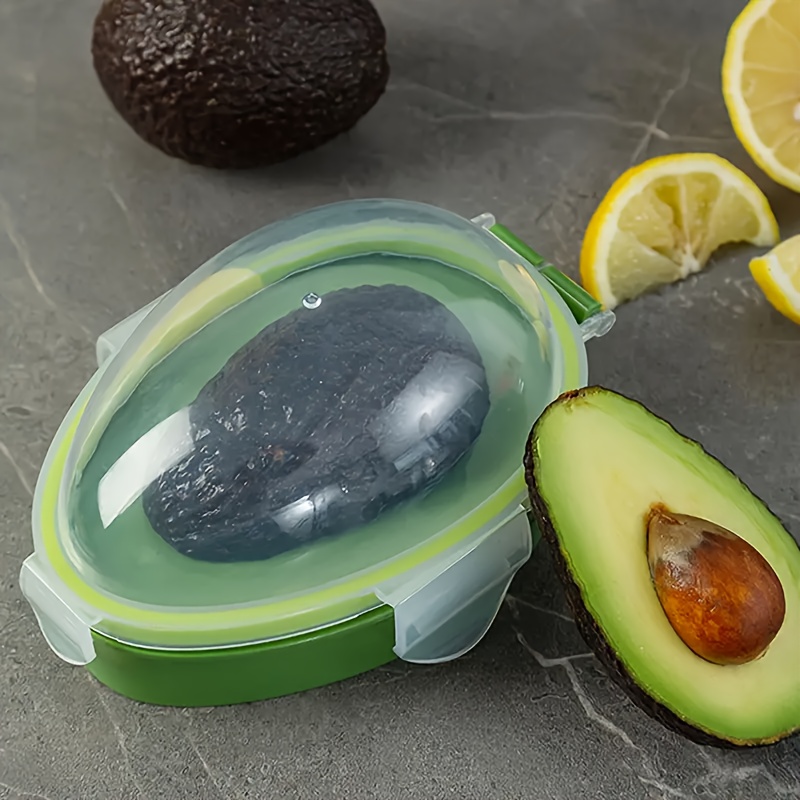 Food Storage Silicone - กล่องเก็บรักษาอะโวคาโดแบบพกพา 1 ชิ้น, กล่องเก็บอะโวคาโด, กล่องซีลอะโวคาโด, อุปกรณ์เก็บรักษาอะโวคาโด