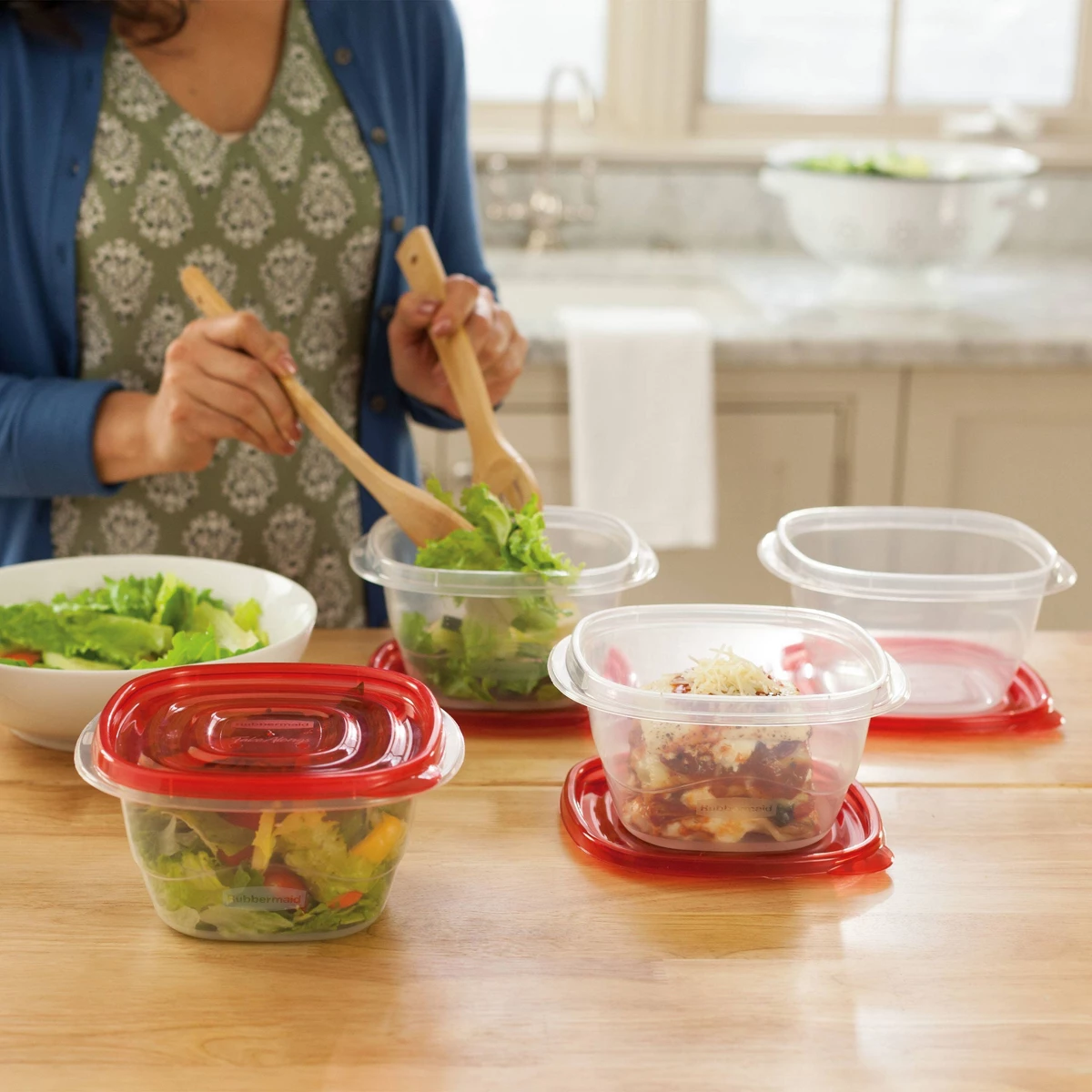 Food Storage Safe - ชุดกล่องถนอมอาหารทรงสี่เหลี่ยมลึก 4 ชิ้น รุ่น 5.2c TakeAlongs