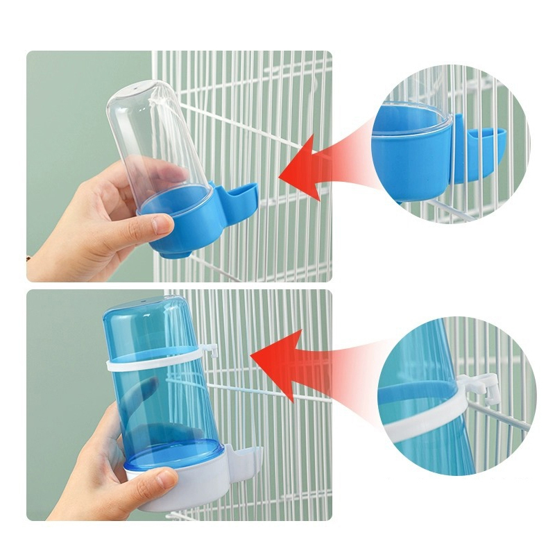 Portion Control Container - แขวนสัตว์เลี้ยง Feeder กระรอก Parrot Water Dispenser