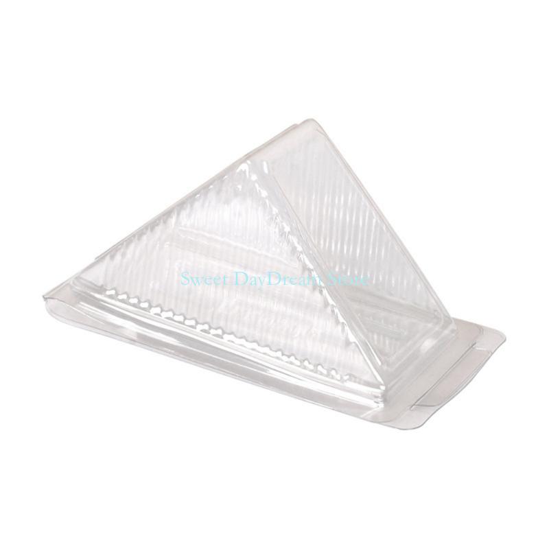 Food Storage Safe - Y88C แพ็คคอนเทนเนอร์ PET แซนวิช 100 ชิ้นปลอดภัยสำหรับการสัมผัสกับอาหารรั่ว