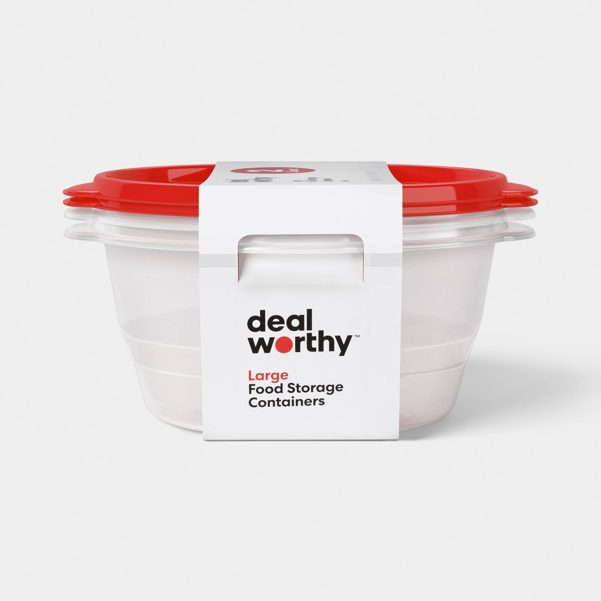 Food Storage In Pantry - ภาชนะเก็บอาหารทรงกลมขนาดใหญ่ 2 คิว ความจุ 128 ออนซ์