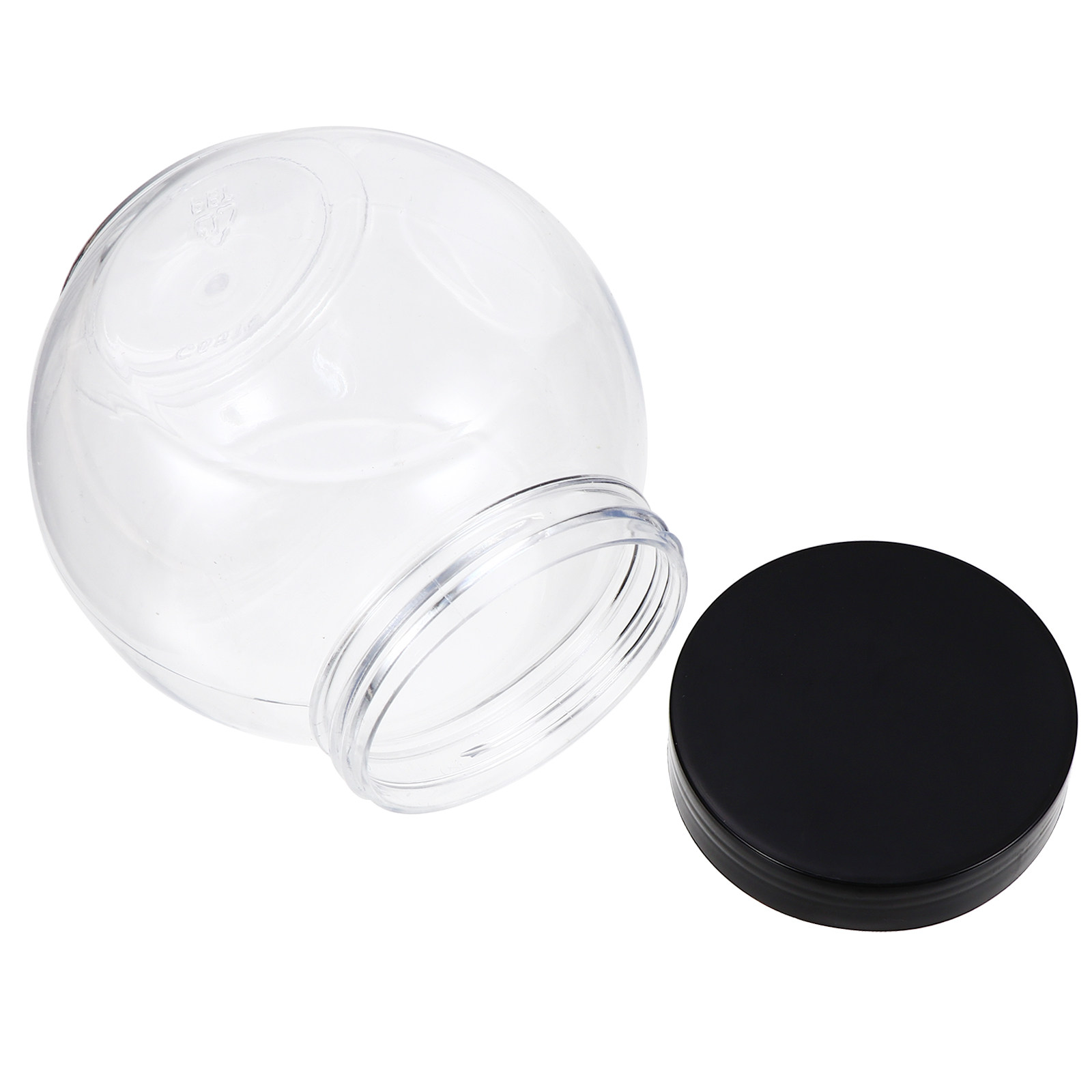Food Storage Pet - 1 ชุดกระป๋องเก็บอาหารโปร่งใส 424 มล. กระป๋องปิดผนึกกันความชื้นสำหรับน้ำผึ้งน้ำตาลชากาแฟคุกกี้กระป๋องเก็บของ