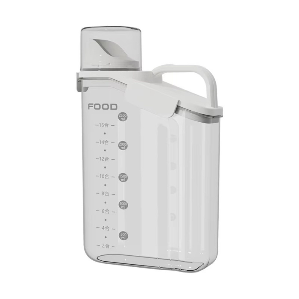 Food Storage Pet - ถังเก็บอาหารสัตว์เลี้ยงกันความชื้น ภาชนะเก็บอาหารแบบปิดผนึกแน่นหนา ภาชนะเก็บเครื่องปรุงในครัว วัสดุ PP ถังเก็บอาหารสัตว์เลี้ยง