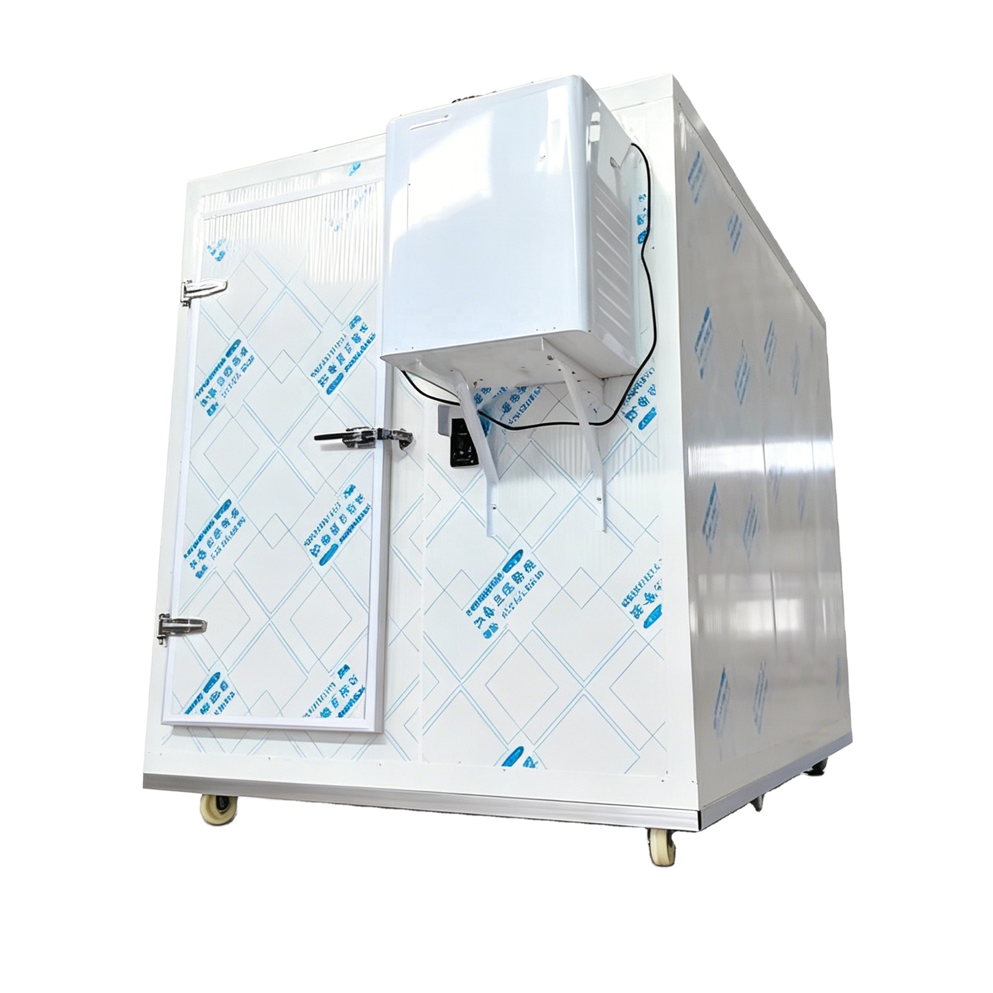 Food Storage Refrigerator - ห้องเย็นเคลื่อนที่แบบวอล์กอินพร้อมชุดเครื่องทำความเย็นแบบโมโนบล็อกในตัว อุณหภูมิ -18 องศา ℃ ห้องแช่แข็งสำหรับเก็บอาหาร
