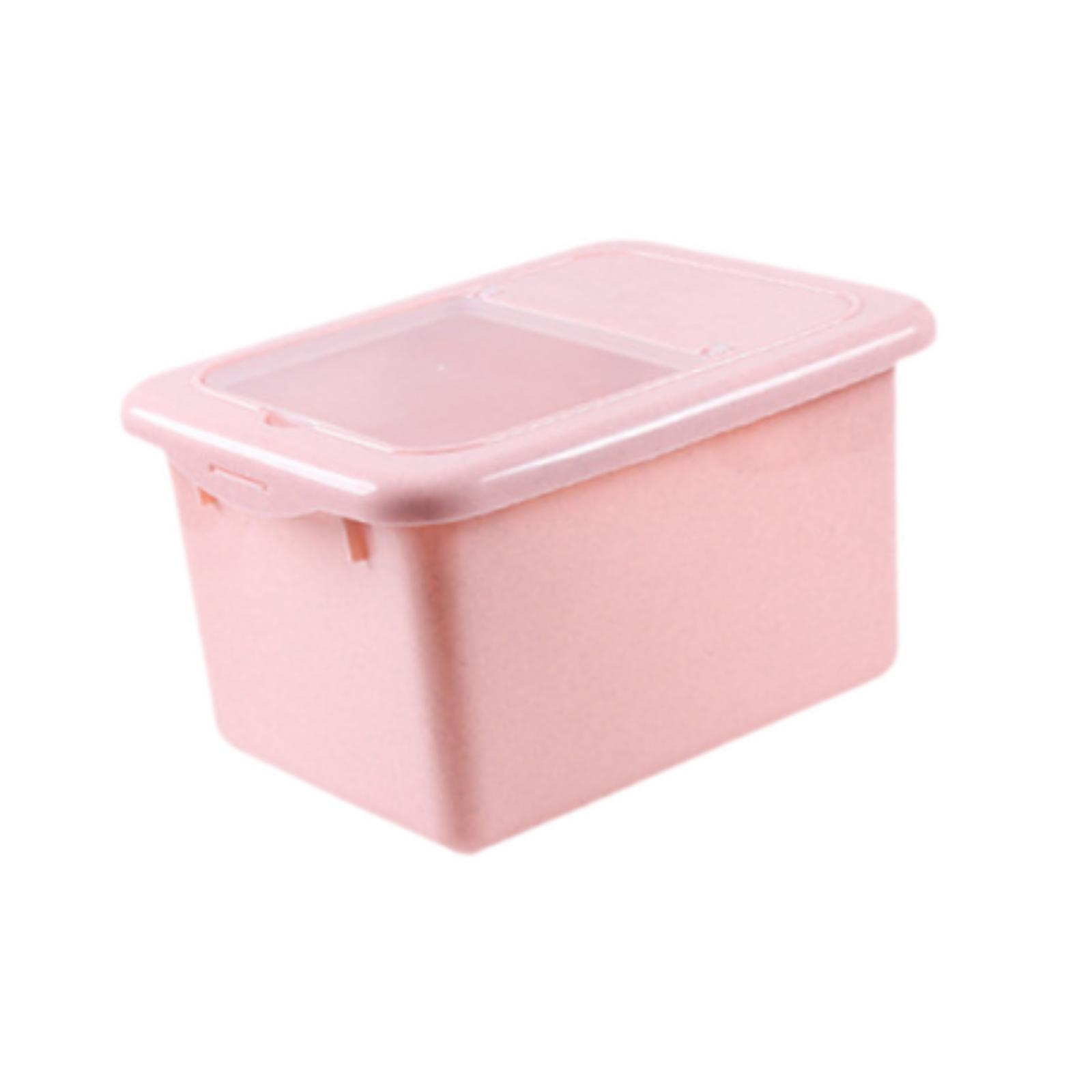 Food Storage In Pantry - กล่องเก็บข้าวแบบปิดผนึกอเนกประสงค์ กล่องจ่ายข้าวแบบหนา ทนทาน อุปกรณ์ครัว กล่องจัดระเบียบสำหรับเก็บแป้ง อาหารแมวและสุนัข