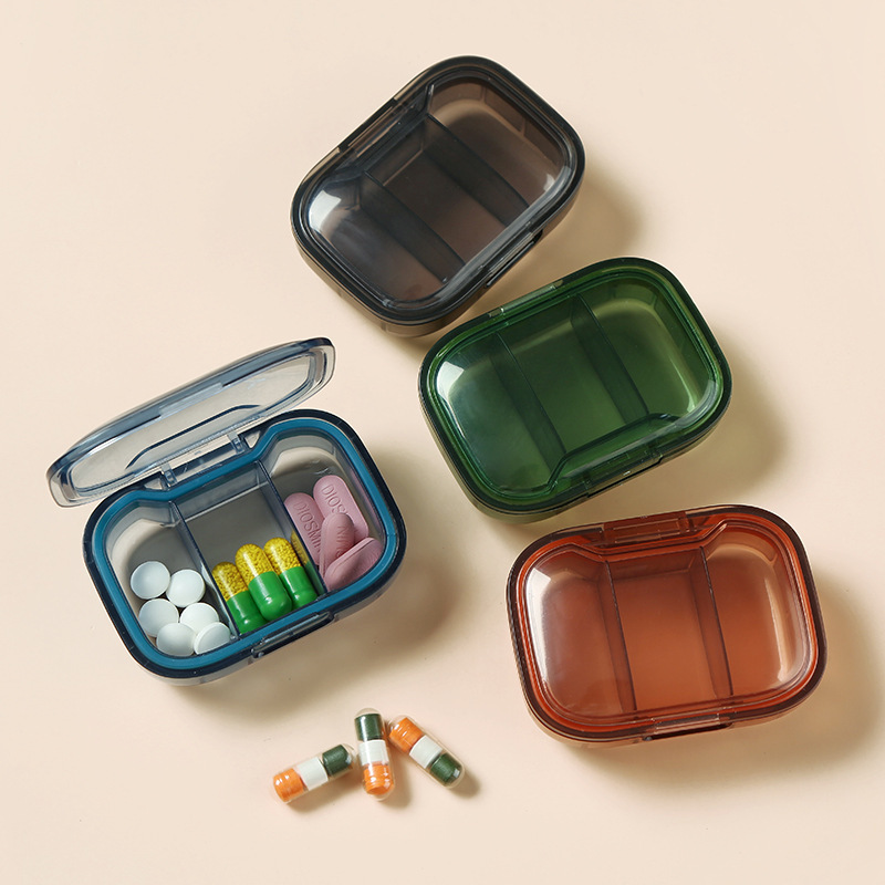กล่องยาขนาดเล็ก 3 ช่อง กล่องเก - Portion Control Container บทวิจารณ์และราคา