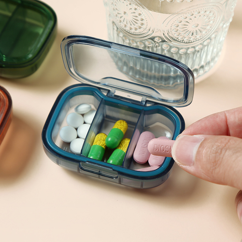 กล่องยาขนาดเล็ก 3 ช่อง กล่องเก - Portion Control Container บทวิจารณ์และราคา