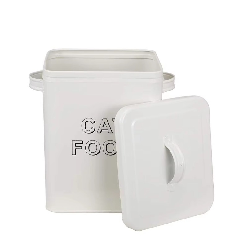 ถังเก็บอาหารสัตว์เลี้ยงและขนมส - Food Storage With Scoop บทวิจารณ์และราคา