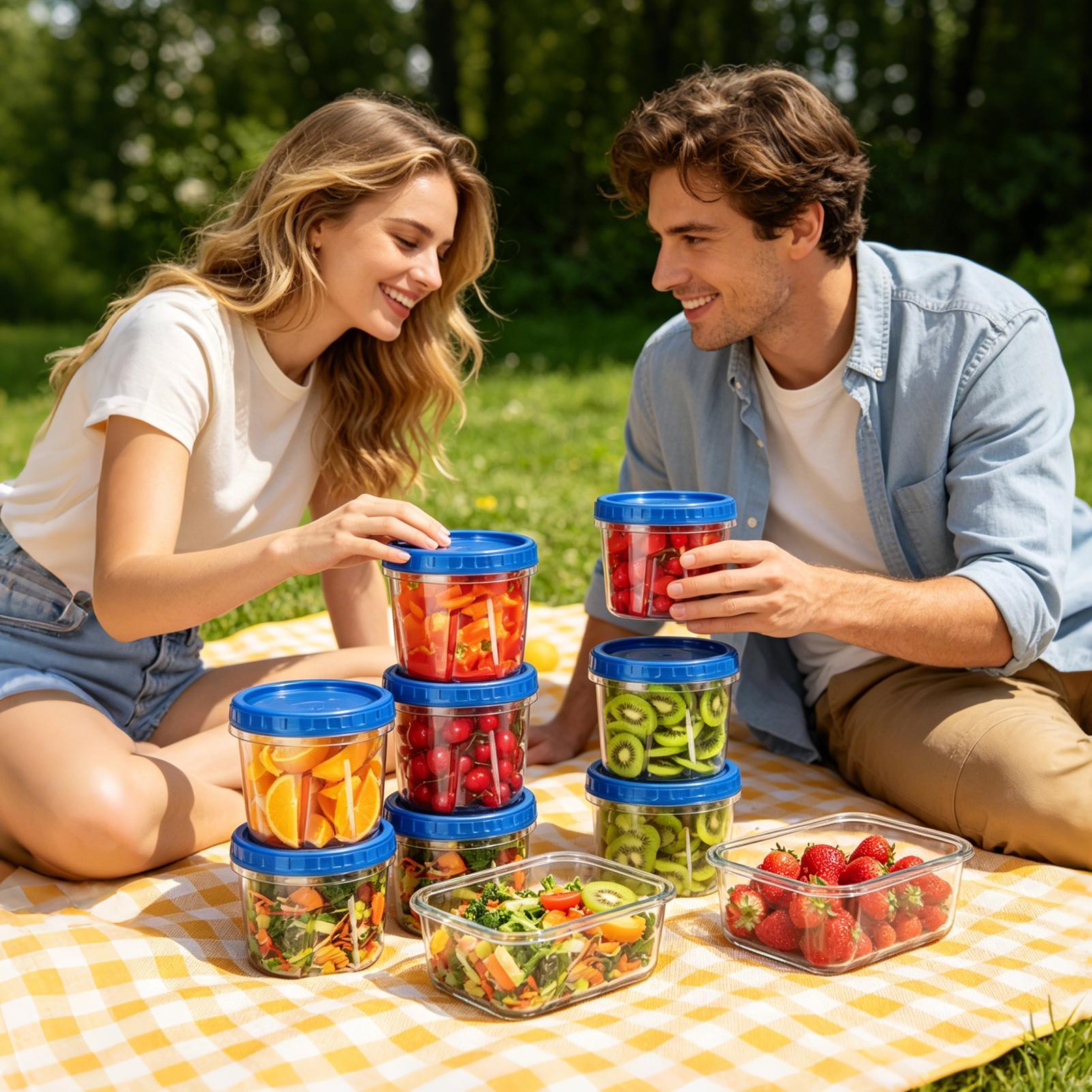 ภาชนะแช่แข็งสำหรับเก็บอาหาร 6  - Food Storage Refrigerator บทวิจารณ์และราคา