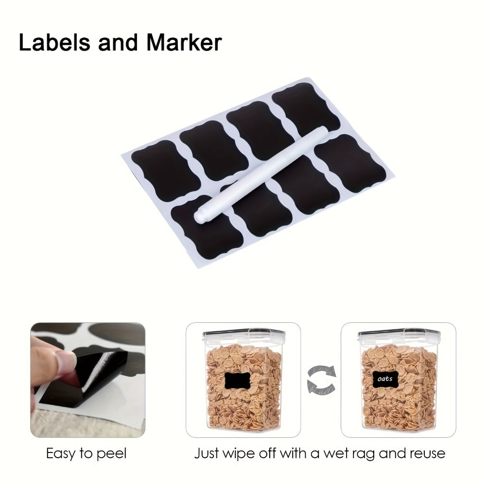 24 ชิ้น กล่องเก็บอาหาร 12 กล่อ - Food Storage In Pantry บทวิจารณ์และราคา