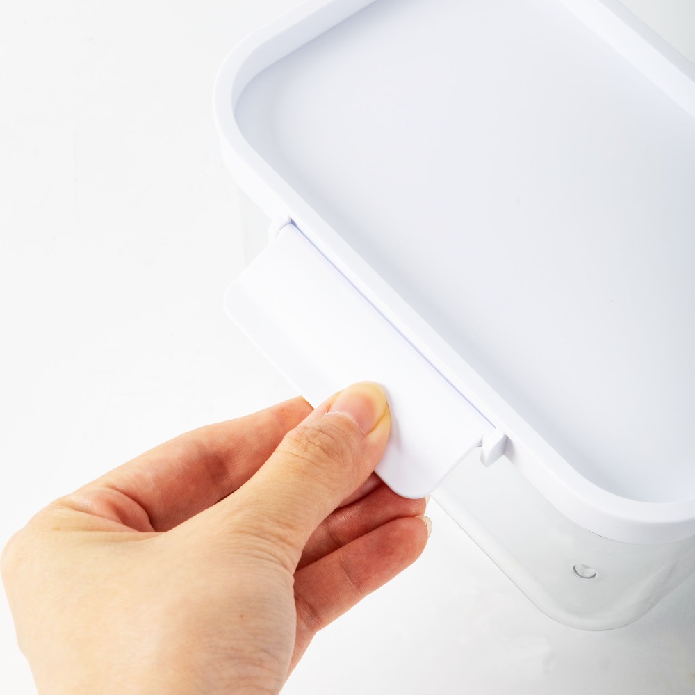 กล่องเก็บอาหารพลาสติกทรงสี่เหล - Food Storage In Pantry บทวิจารณ์และราคา
