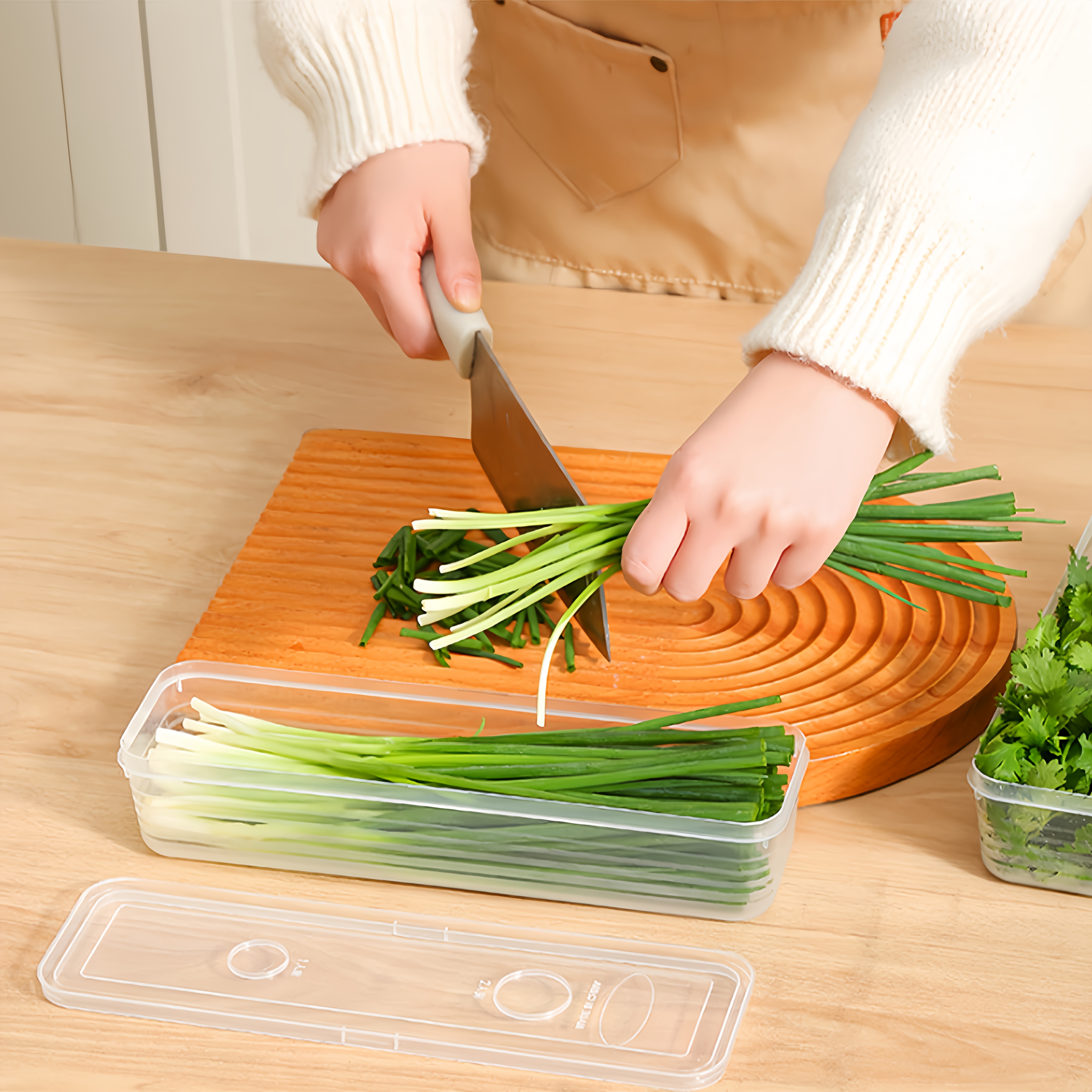 กล่องเก็บอาหาร/ผัก 2/4/6 ชิ้น  - Food Storage Refrigerator บทวิจารณ์และราคา