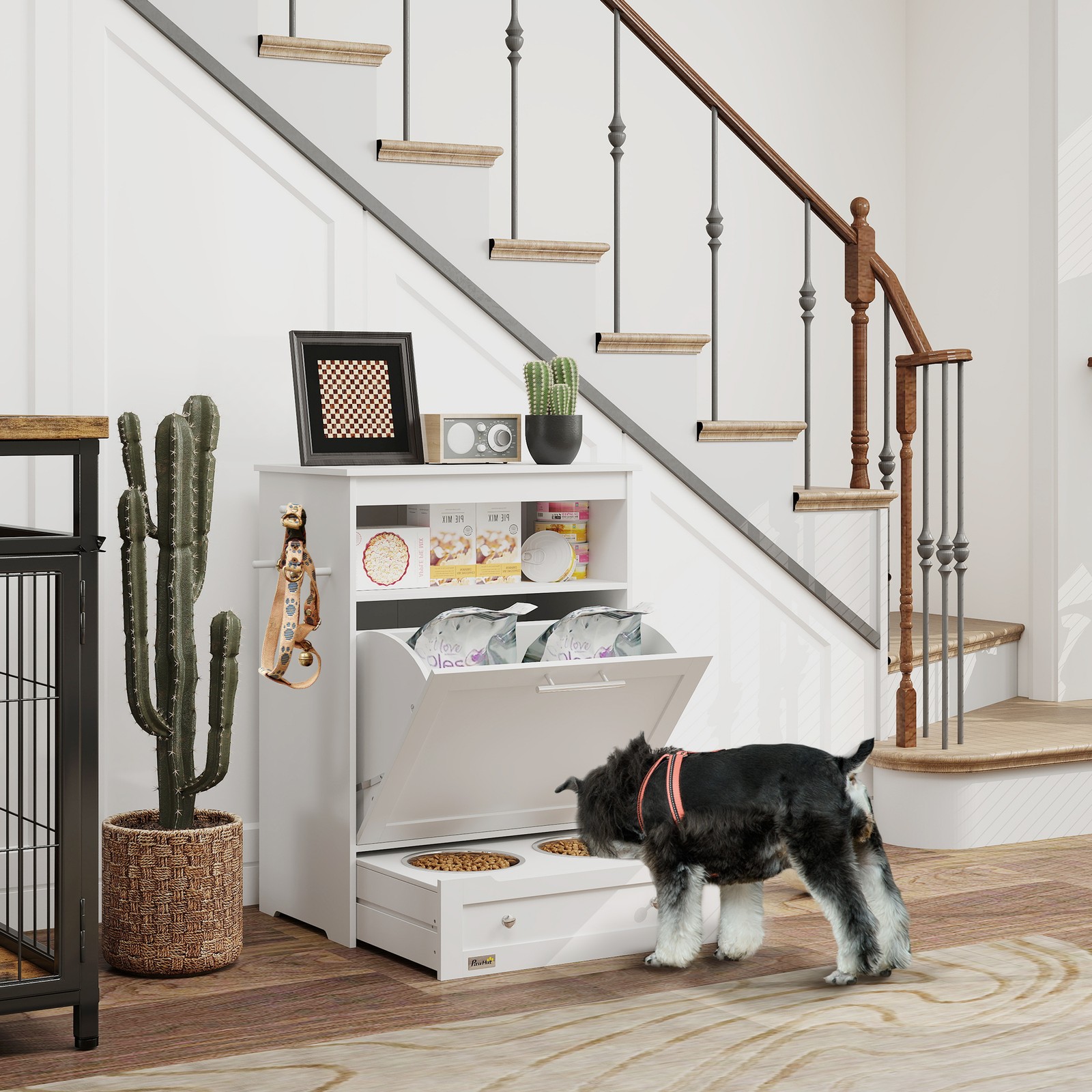 สถานีให้อาหารสัตว์เลี้ยง, ตู้เ - Food Storage Pet บทวิจารณ์และราคา