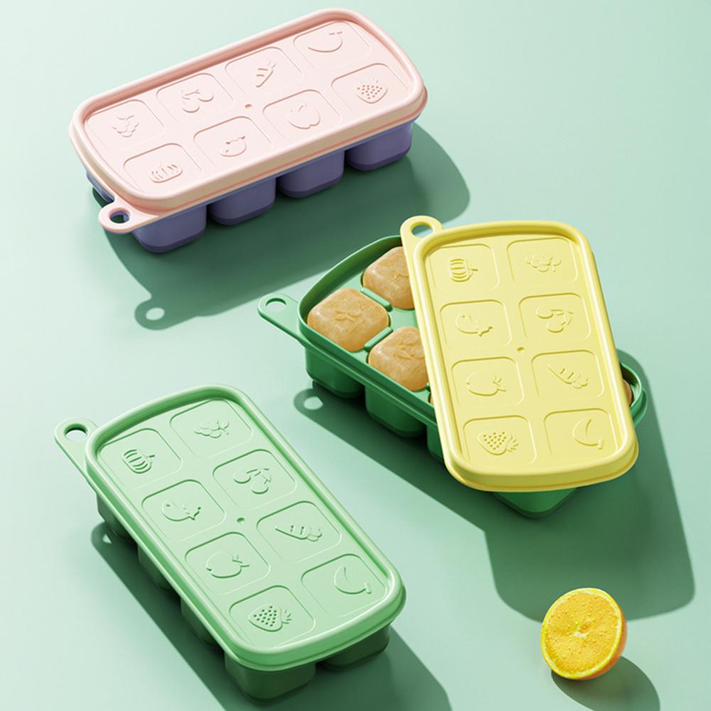 แม่พิมพ์น้ําแข็งสําหรับเครื่อง - Food Storage Silicone บทวิจารณ์และราคา