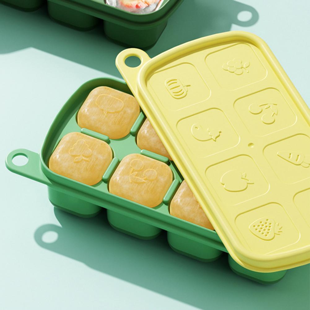 แม่พิมพ์น้ําแข็งสําหรับเครื่อง - Food Storage Silicone บทวิจารณ์และราคา