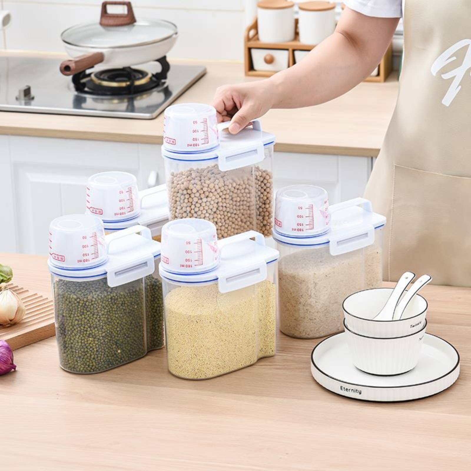 ภาชนะเก็บข้าวสาร กล่องจ่ายข้าว - Food Storage Safe บทวิจารณ์และราคา