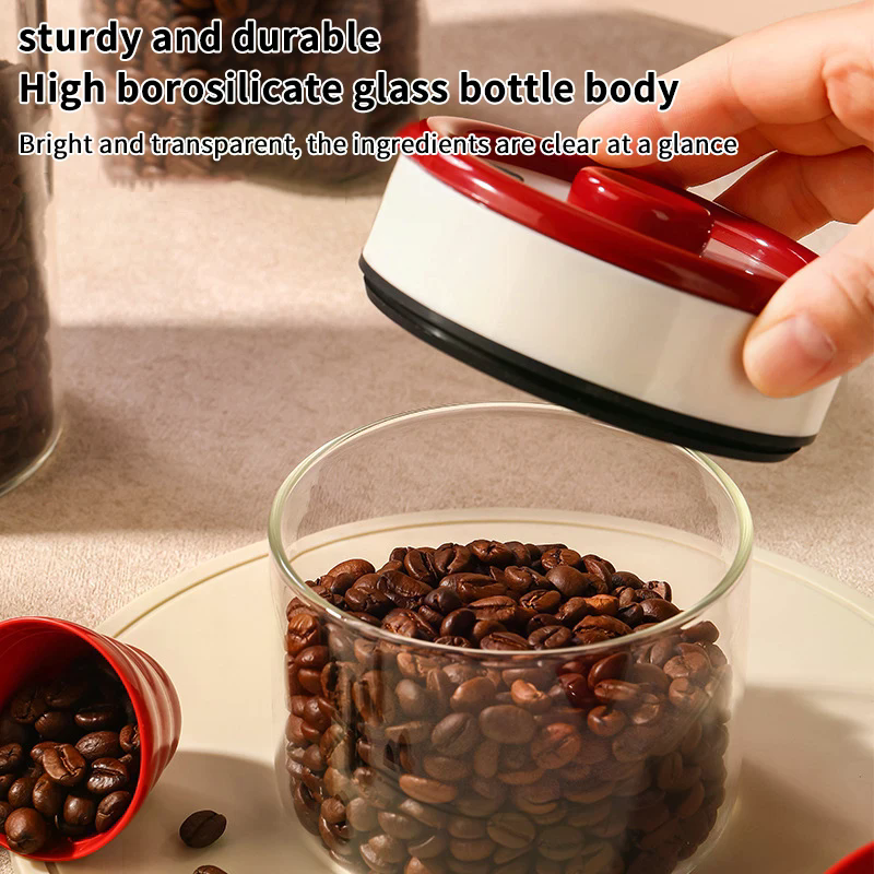 ถังเก็บเมล็ดกาแฟสุญญากาศ ขวดแก - Food Storage Vacuum บทวิจารณ์และราคา