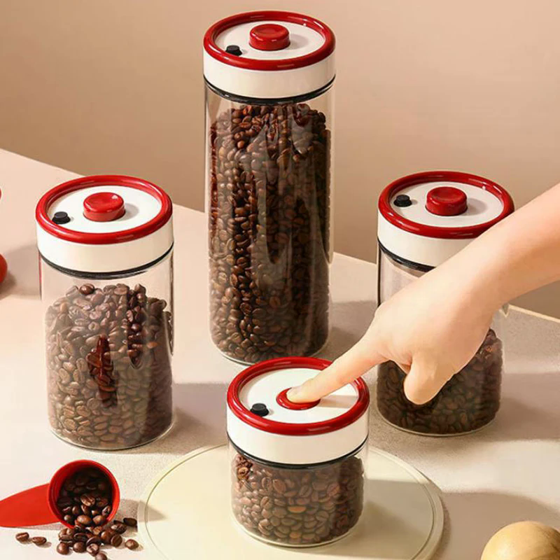 ถังเก็บเมล็ดกาแฟสุญญากาศ ขวดแก - Food Storage Vacuum บทวิจารณ์และราคา
