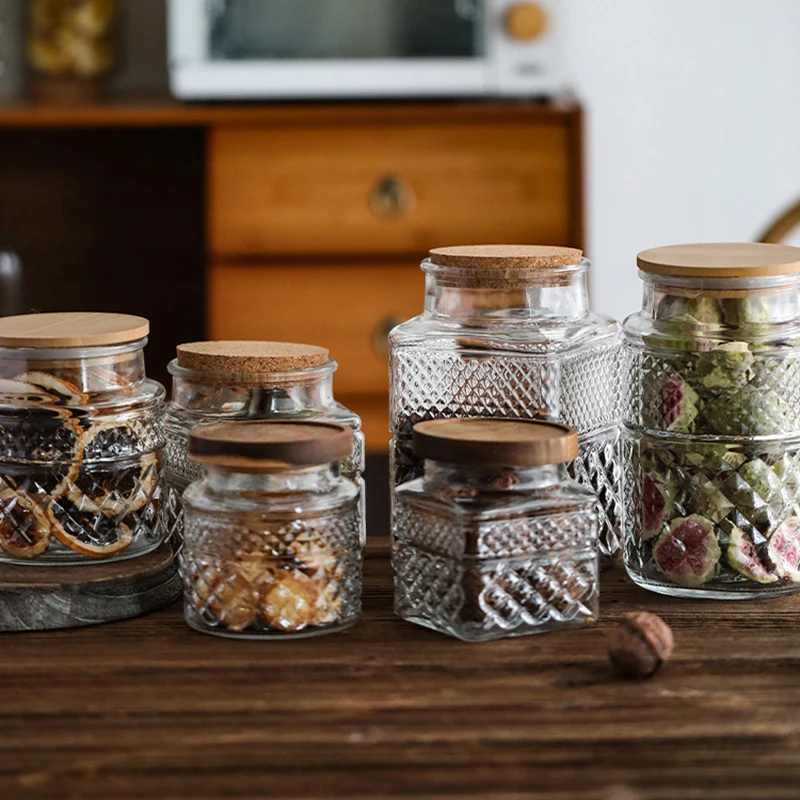 โถแก้วปิดผนึกความจุขนาดใหญ่พร้ - Food Storage Glass Containers Large บทวิจารณ์และราคา