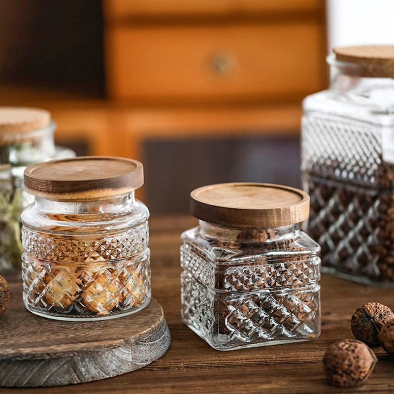 โถแก้วปิดผนึกความจุขนาดใหญ่พร้ - Food Storage Glass Containers Large บทวิจารณ์และราคา