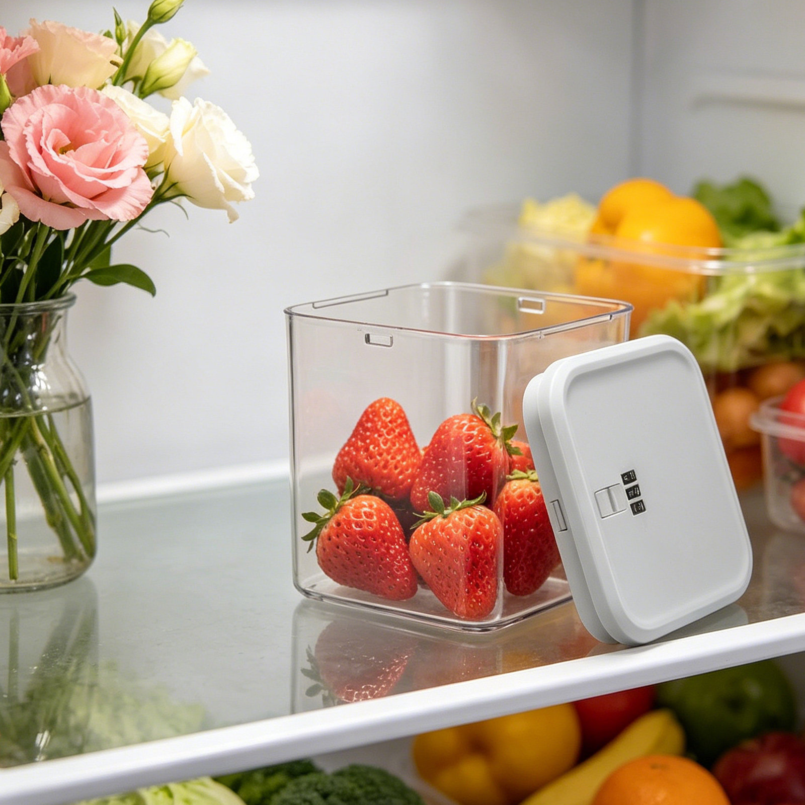 กล่องล็อคใสแบบซ้อนได้สำหรับเก็ - Food Storage Safe บทวิจารณ์และราคา