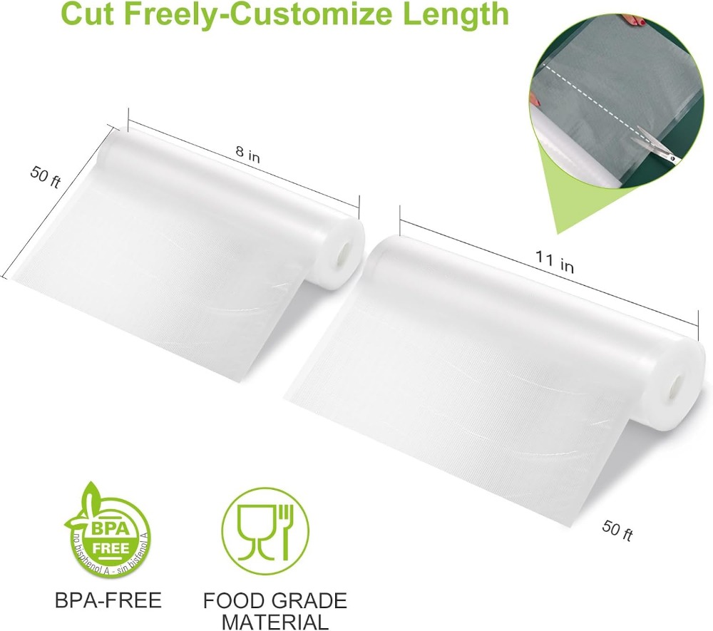 ม้วนฟิล์มซีลสูญญากาศสำหรับอาหา - Food Storage Vacuum บทวิจารณ์และราคา