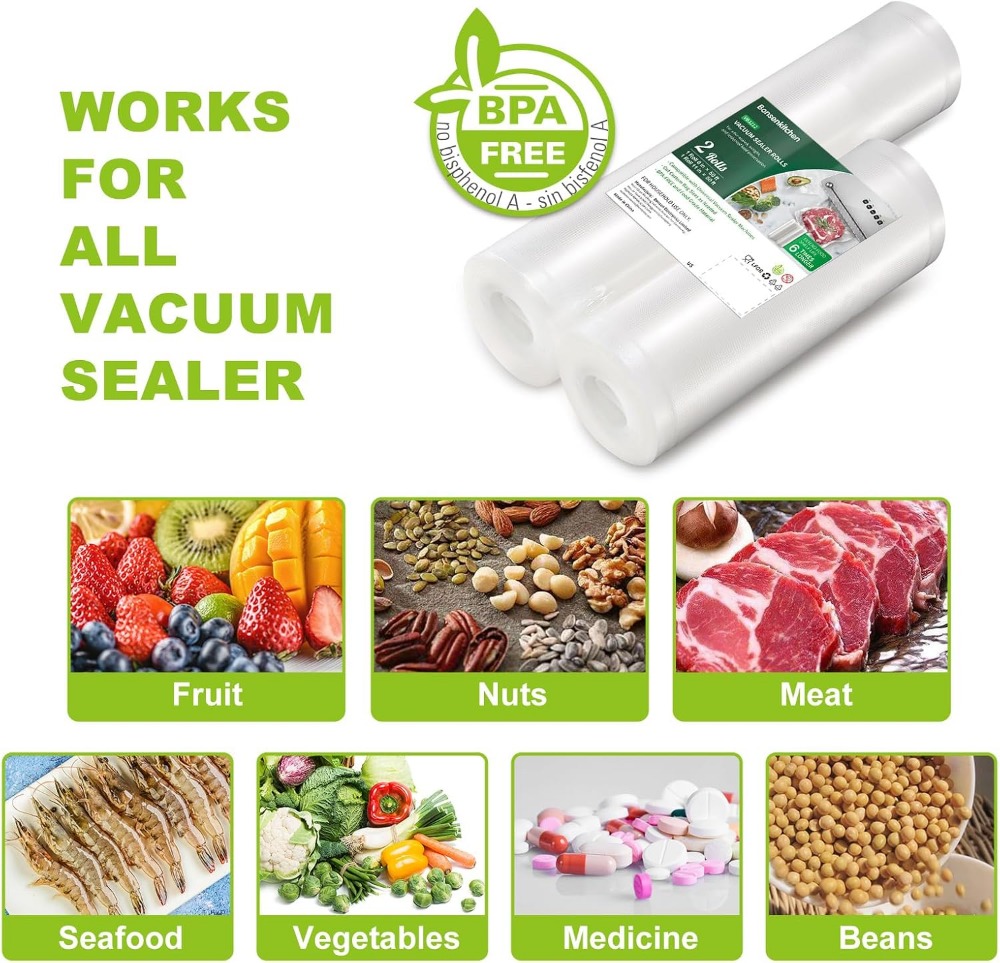 ม้วนฟิล์มซีลสูญญากาศสำหรับอาหา - Food Storage Vacuum บทวิจารณ์และราคา