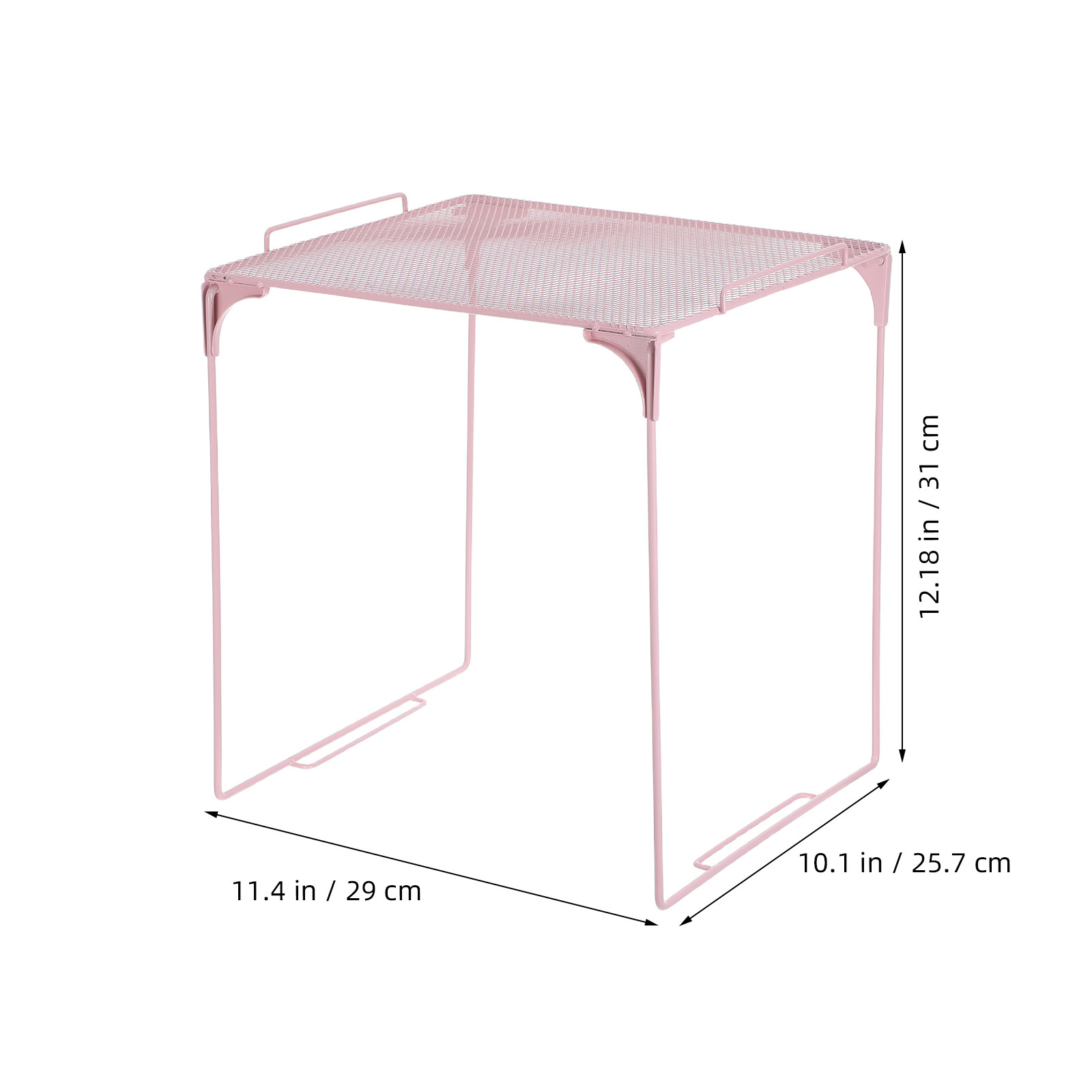 ชั้นวางของโลหะสีชมพูแบบซ้อนกัน - Food Storage Locker บทวิจารณ์และราคา