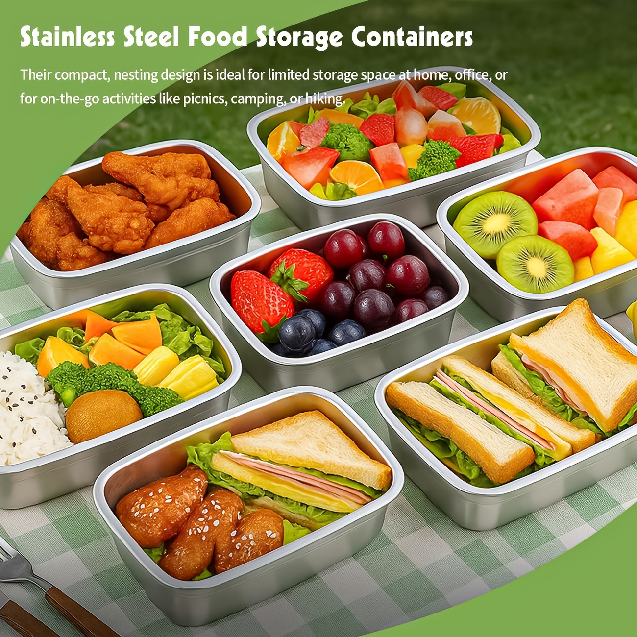 ชุดกล่องถนอมอาหารสแตนเลส 10 ชิ - Food Storage Safe บทวิจารณ์และราคา