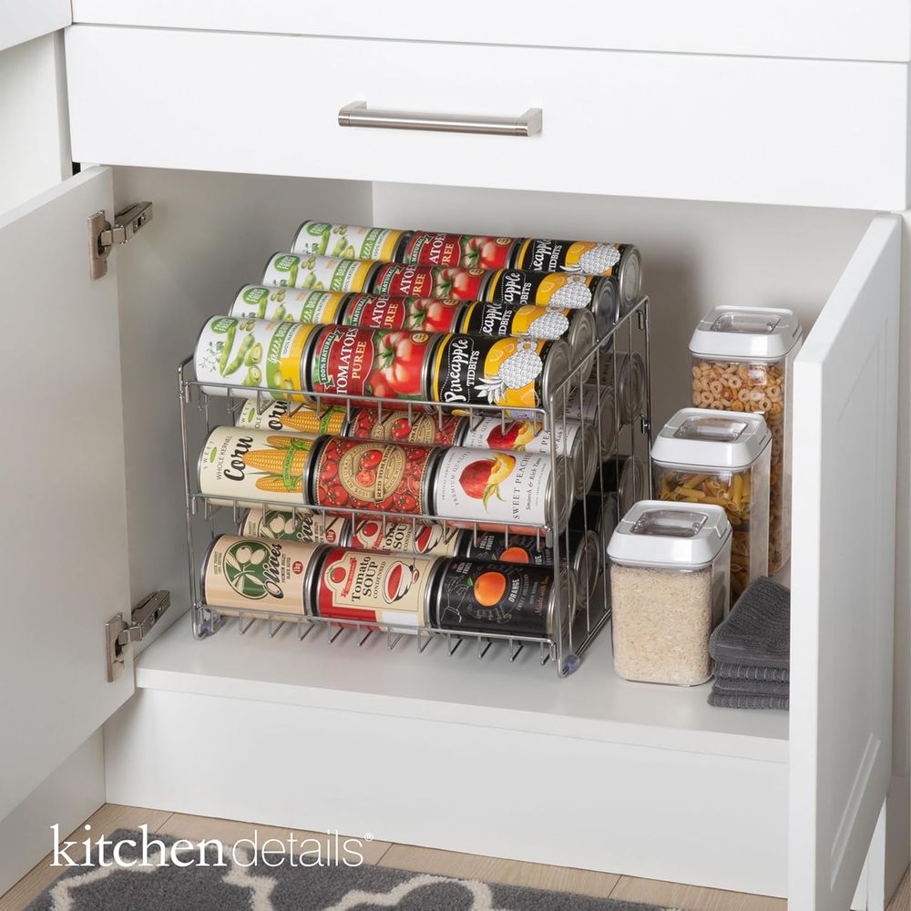 ที่จัดกระป๋อง 3 ชั้น |   ชั้นว - Food Storage In Pantry บทวิจารณ์และราคา