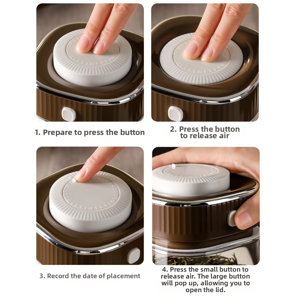 ภาชนะแก้วใส่เมล็ดกาแฟ บันทึกวั - Food Storage Glass Containers Large บทวิจารณ์และราคา