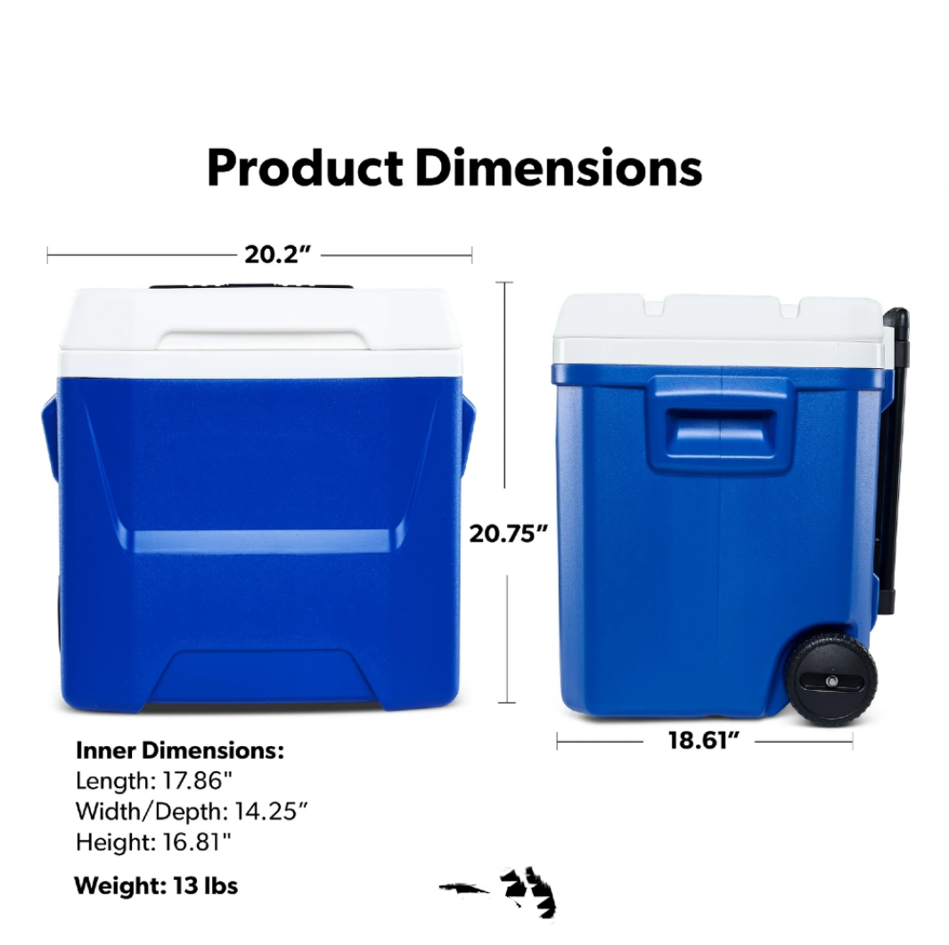 กล่องเก็บความเย็นแบบแข็ง 60 คว - Food Storage For Camping บทวิจารณ์และราคา