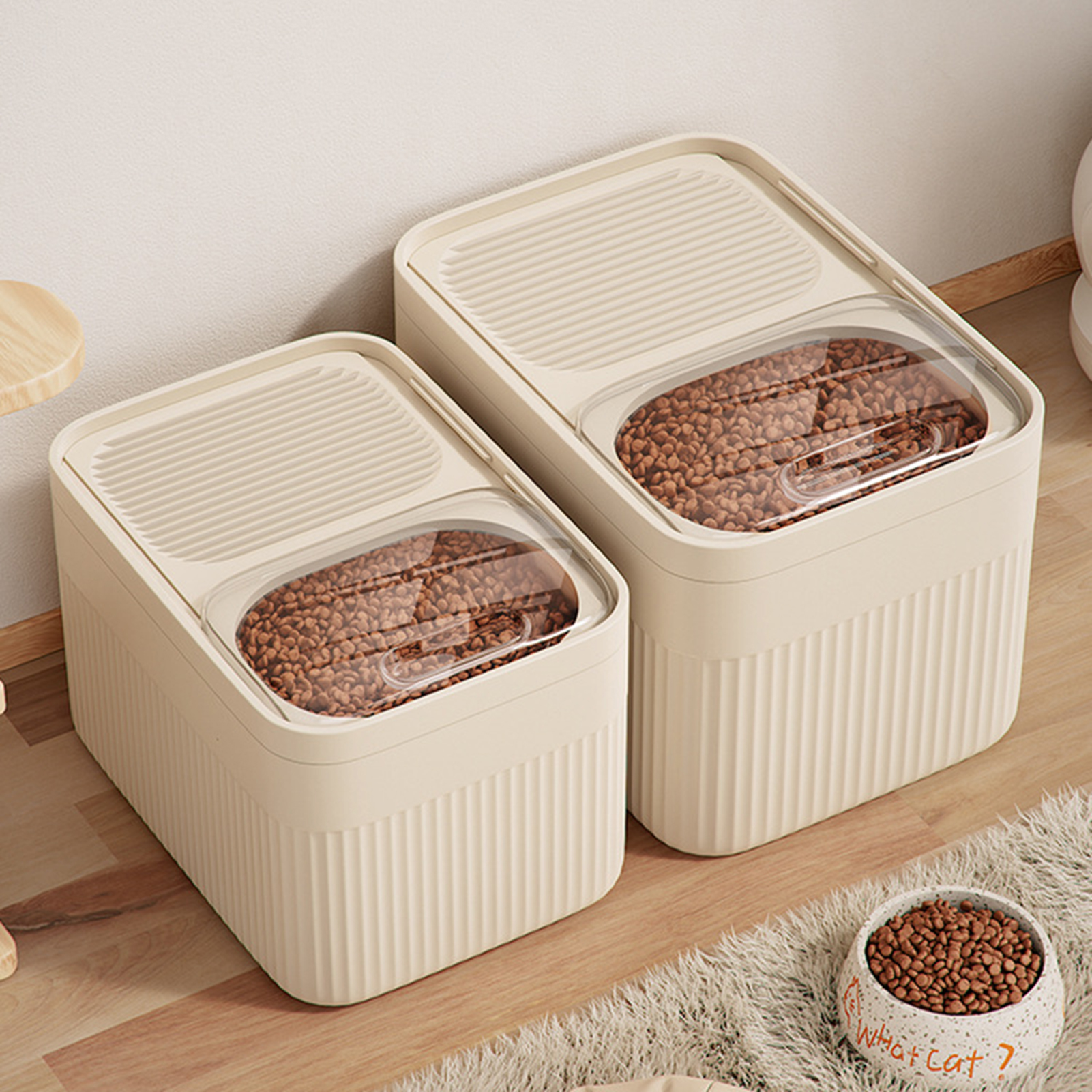 ตู้เก็บอาหารสุนัข 5/10/15L ควา - Food Storage Pet บทวิจารณ์และราคา