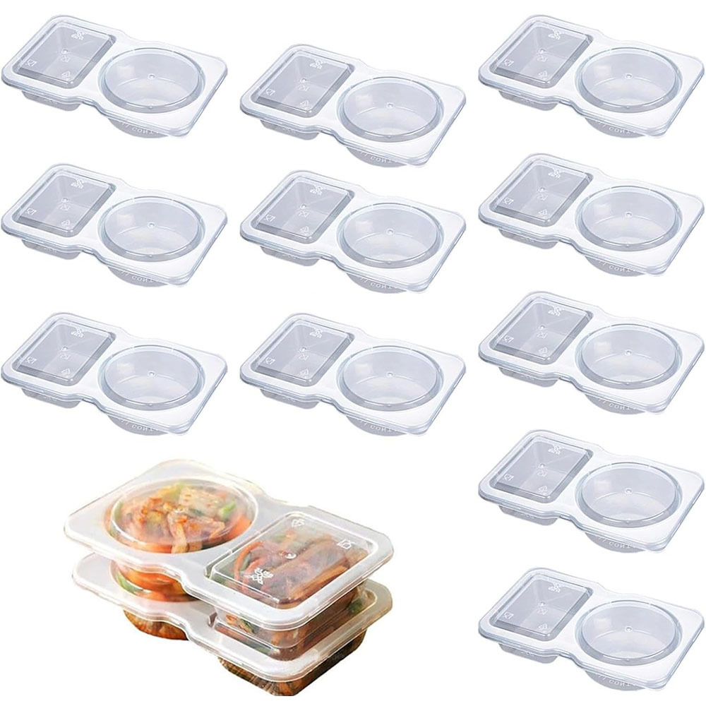 กล่องพลาสติกใสแบบใช้แล้วทิ้ง 2 - Portion Control Container บทวิจารณ์และราคา