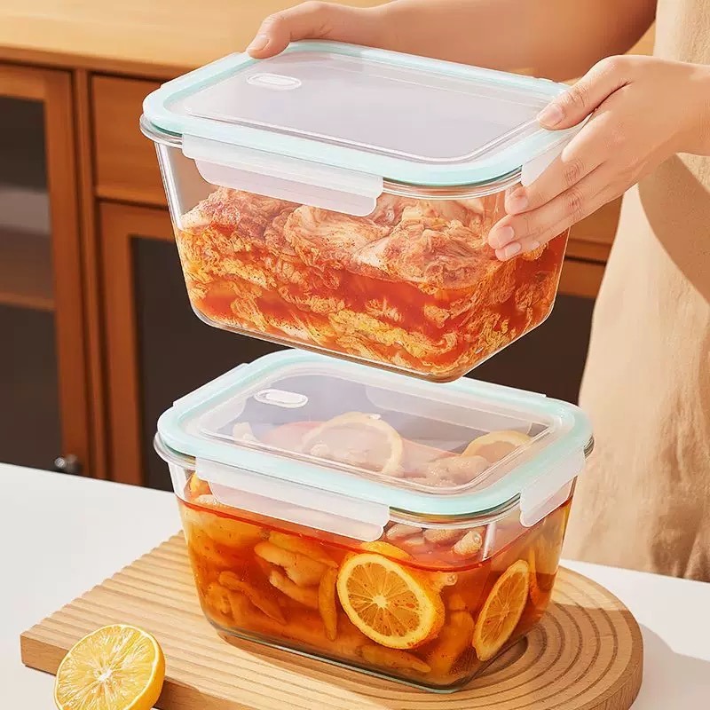 กล่องเก็บอาหารแก้วขนาดใหญ่พร้อ - Food Storage Safe บทวิจารณ์และราคา
