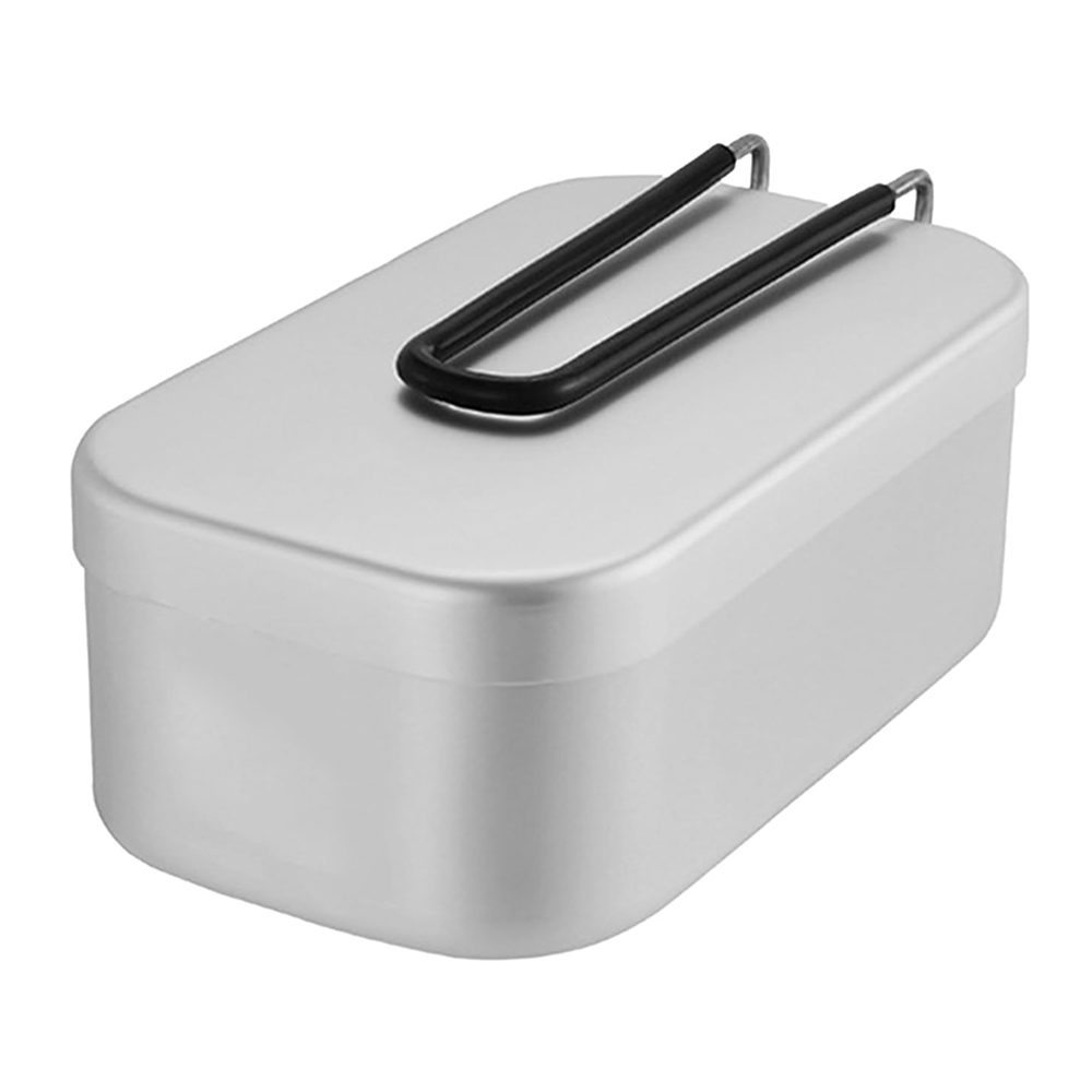 800ML อลูมิเนียมกล่องอาหารกลาง - Food Storage For Camping บทวิจารณ์และราคา