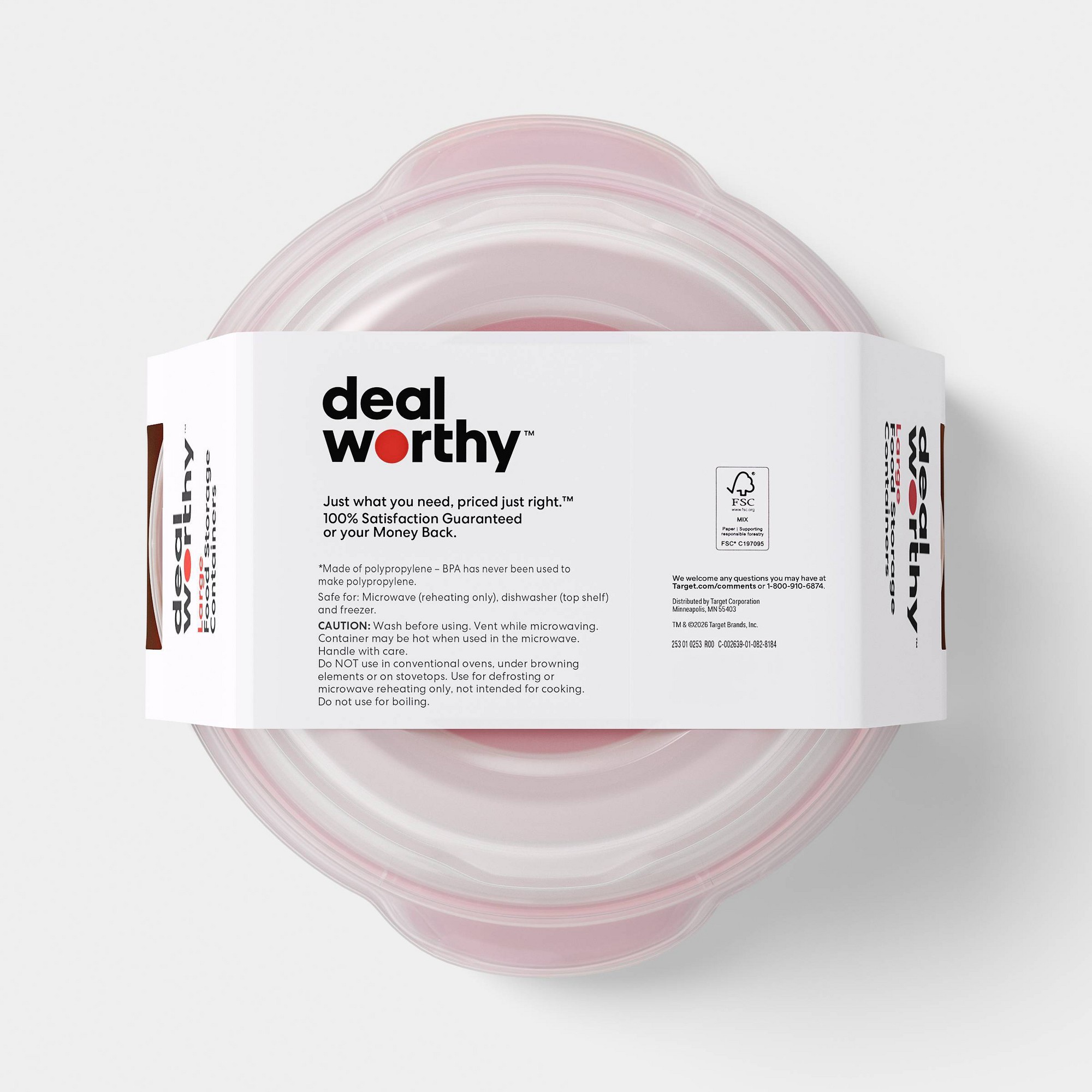 ภาชนะเก็บอาหารทรงกลมขนาดใหญ่ 2 - Food Storage In Pantry บทวิจารณ์และราคา