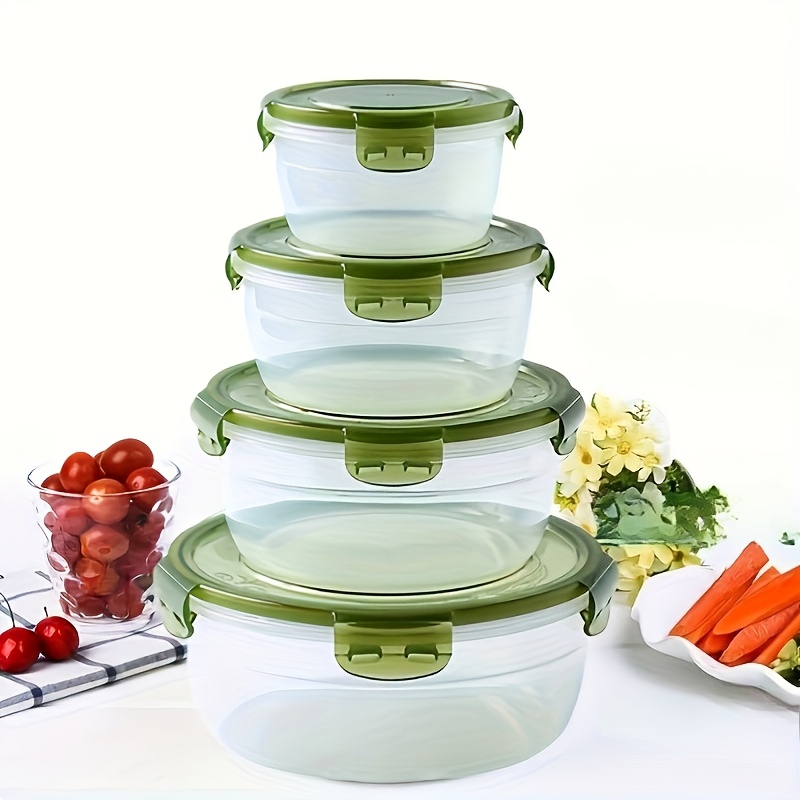 ภาชนะเก็บอาหารพลาสติก 4 ชิ้น ก - Food Storage For Camping บทวิจารณ์และราคา