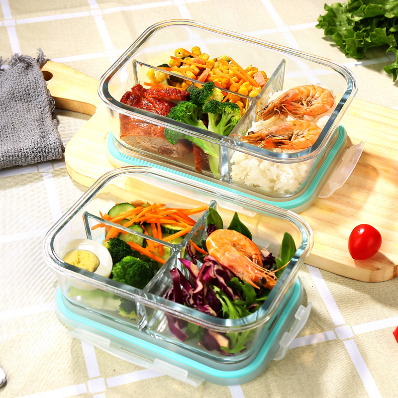 กล่องแก้วเก็บอาหารสด ทนความร้อ - Food Storage Glass Containers บทวิจารณ์และราคา