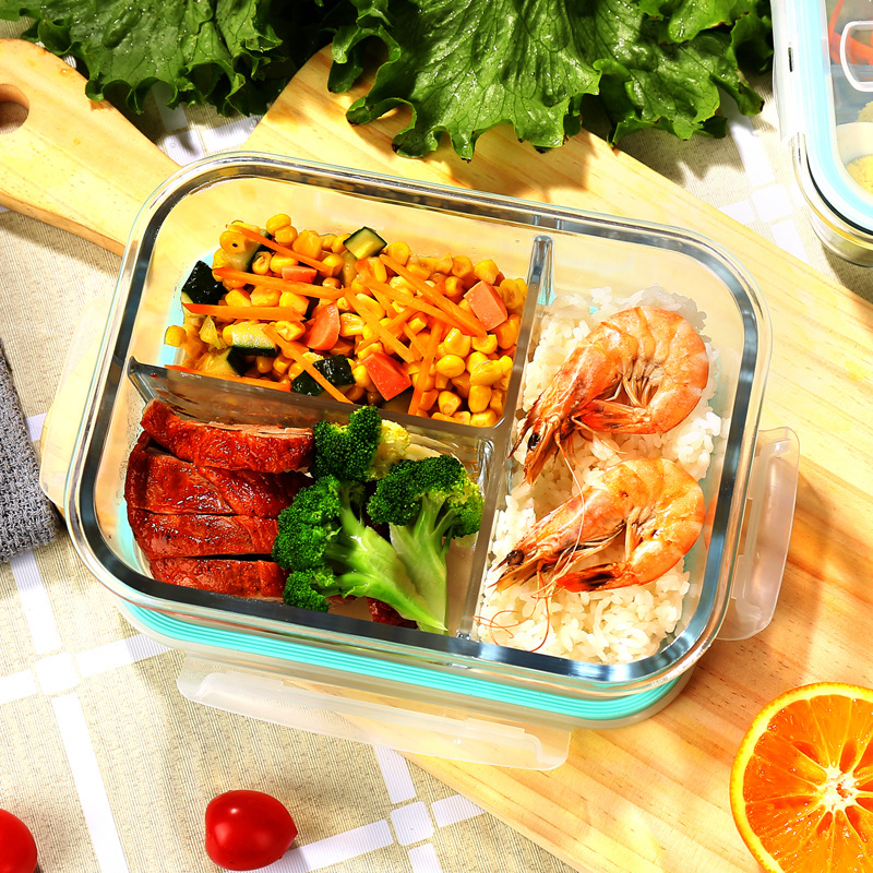 กล่องแก้วเก็บอาหารสด ทนความร้อ - Food Storage Glass Containers บทวิจารณ์และราคา