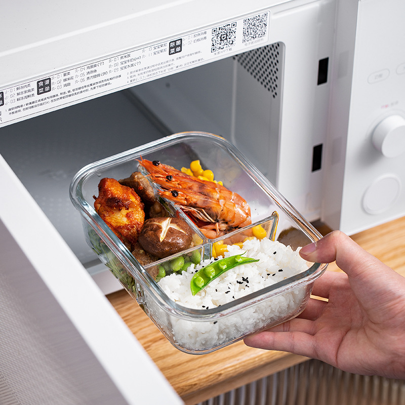 กล่องแก้วเก็บอาหารสด ทนความร้อ - Food Storage Glass Containers บทวิจารณ์และราคา