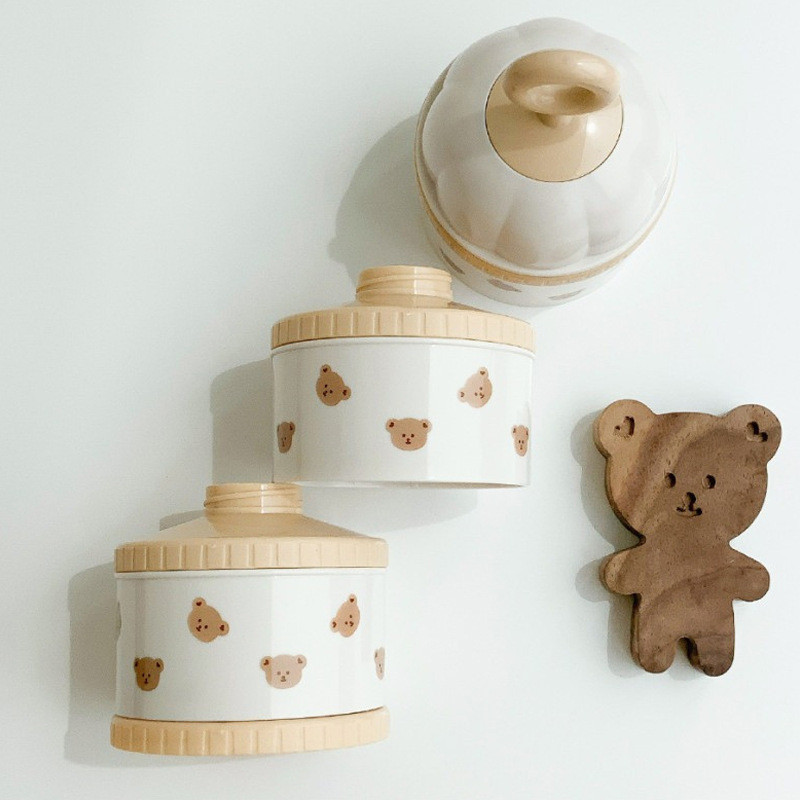 หมีน่ารักกล่องนมผงอุปกรณ์เสริม - Portion Control Container บทวิจารณ์และราคา