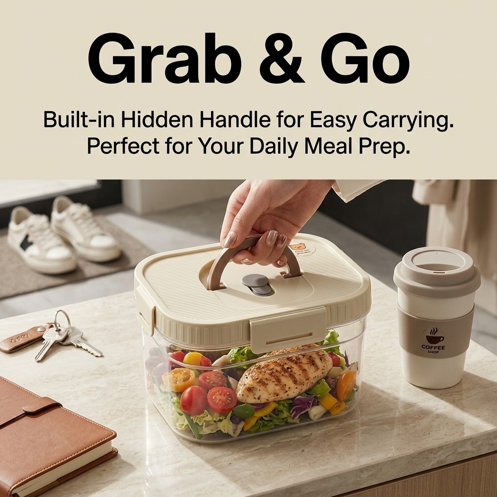 กล่องเก็บอาหารแบบซ้อนได้พร้อมห - Food Storage Refrigerator บทวิจารณ์และราคา