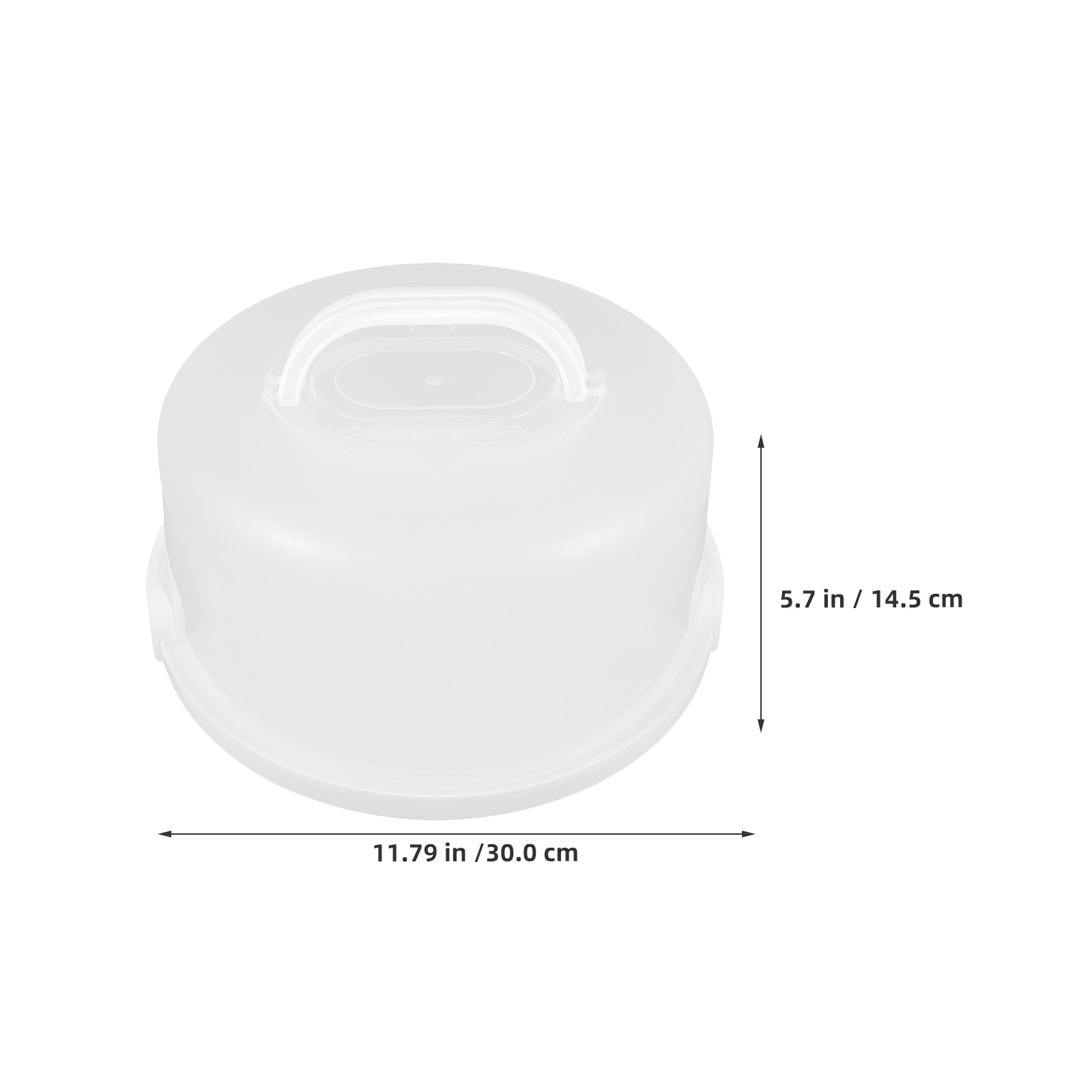 กล่องใส่เค้กพลาสติกสีขาวขนาด 1 - Portion Control Container บทวิจารณ์และราคา