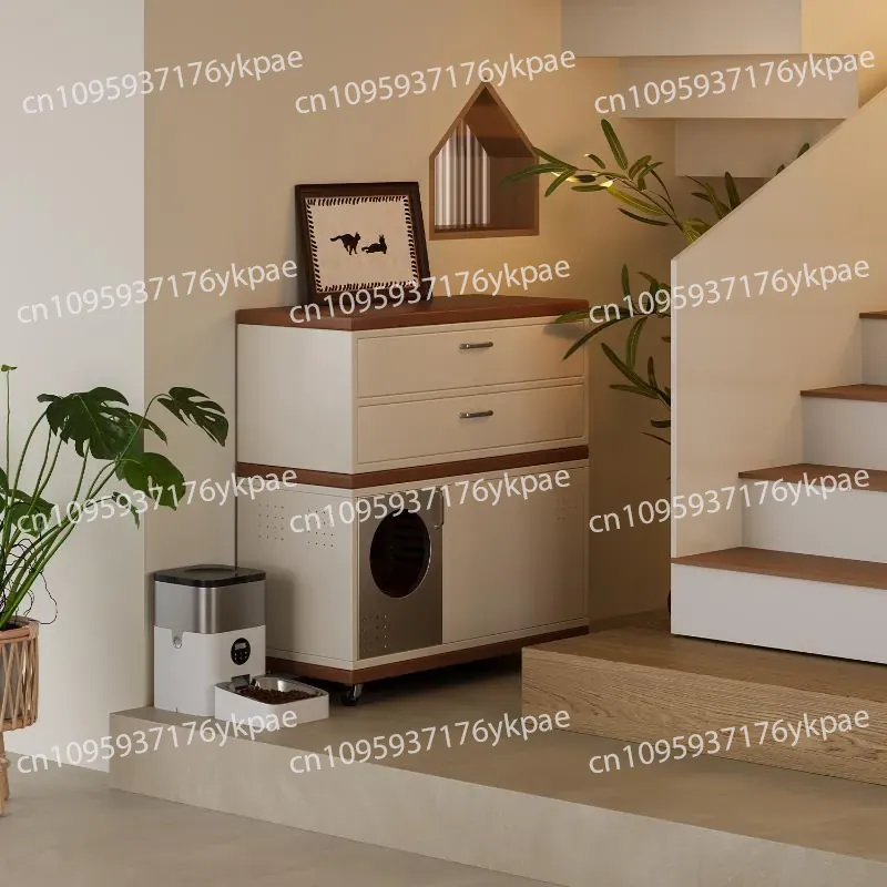 ห้องน้ำแมวสไตล์ยุคกลางพร้อมล้อ - Food Storage Locker บทวิจารณ์และราคา
