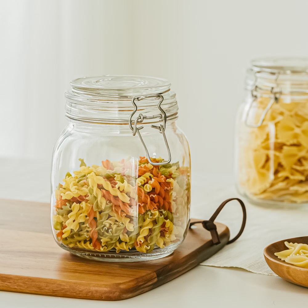 โหลแก้วเก็บอาหาร Mainstays ขนา - Food Storage In Pantry บทวิจารณ์และราคา