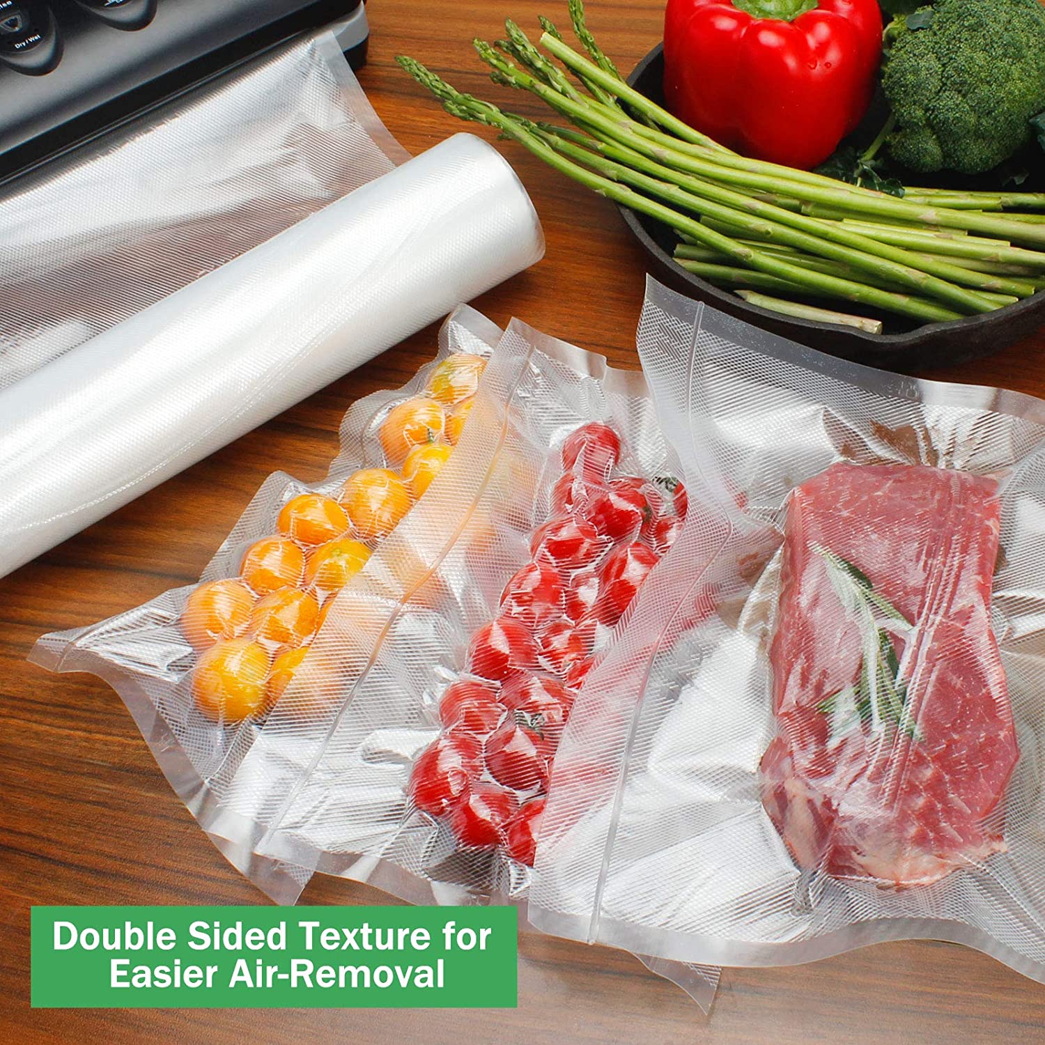 ถุงสูญญากาศสําหรับอาหาร ถุงเก็ - Food Storage Vacuum บทวิจารณ์และราคา